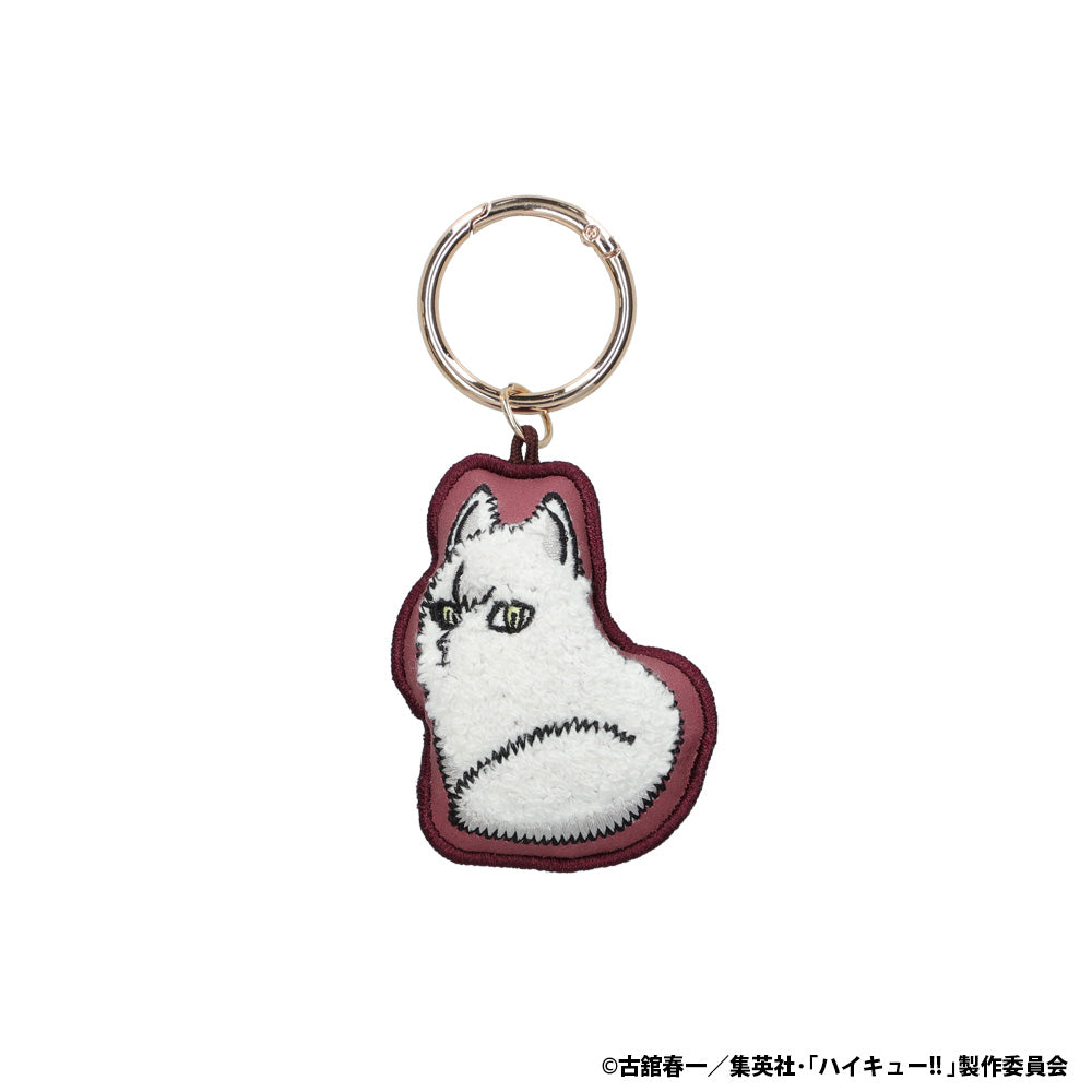 アニメ「ハイキュー!!」 アニマル刺繡キーホルダー（キタキツネ）