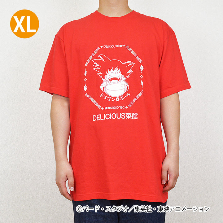 ドラゴンボール　DELICIOUS菜館　Tシャツ　悟空（おかわり）　M