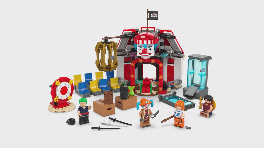 レゴ(LEGO) ワンピース 道化のバギーのサーカス小屋