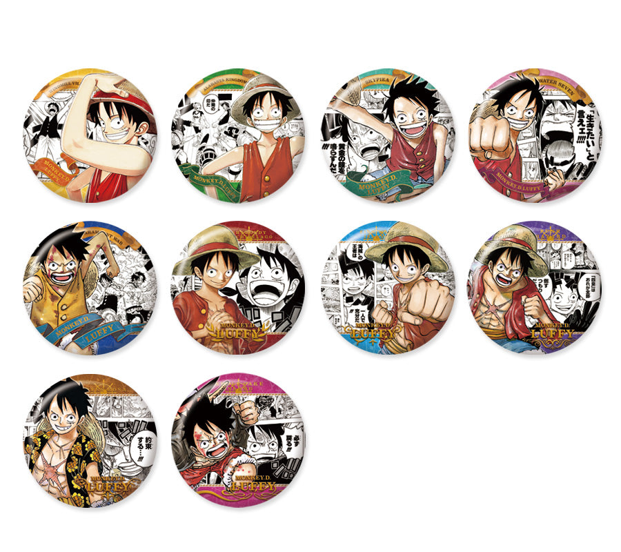 『ONE PIECE』コレクション缶バッジ“HEROES”　【モンキー・Ｄ・ルフィ】