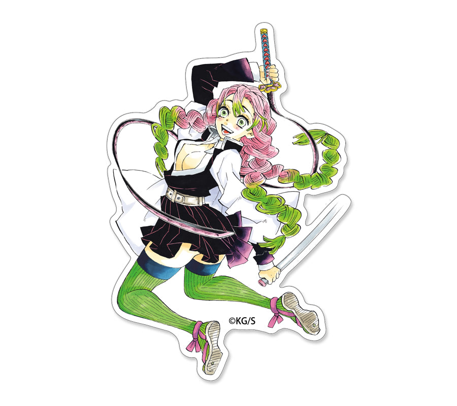 『鬼滅の刃』ダイカットステッカー　甘露寺蜜璃