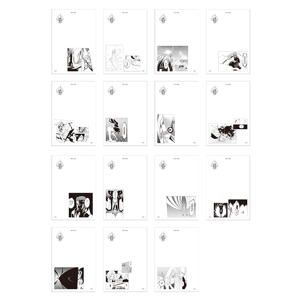『BLEACH』扉絵ポストカードコレクション　（全15種）