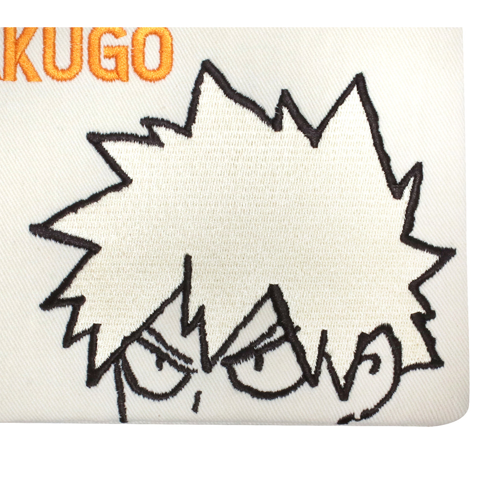 『僕のヒーローアカデミア』デニム刺繍ポーチ　爆豪