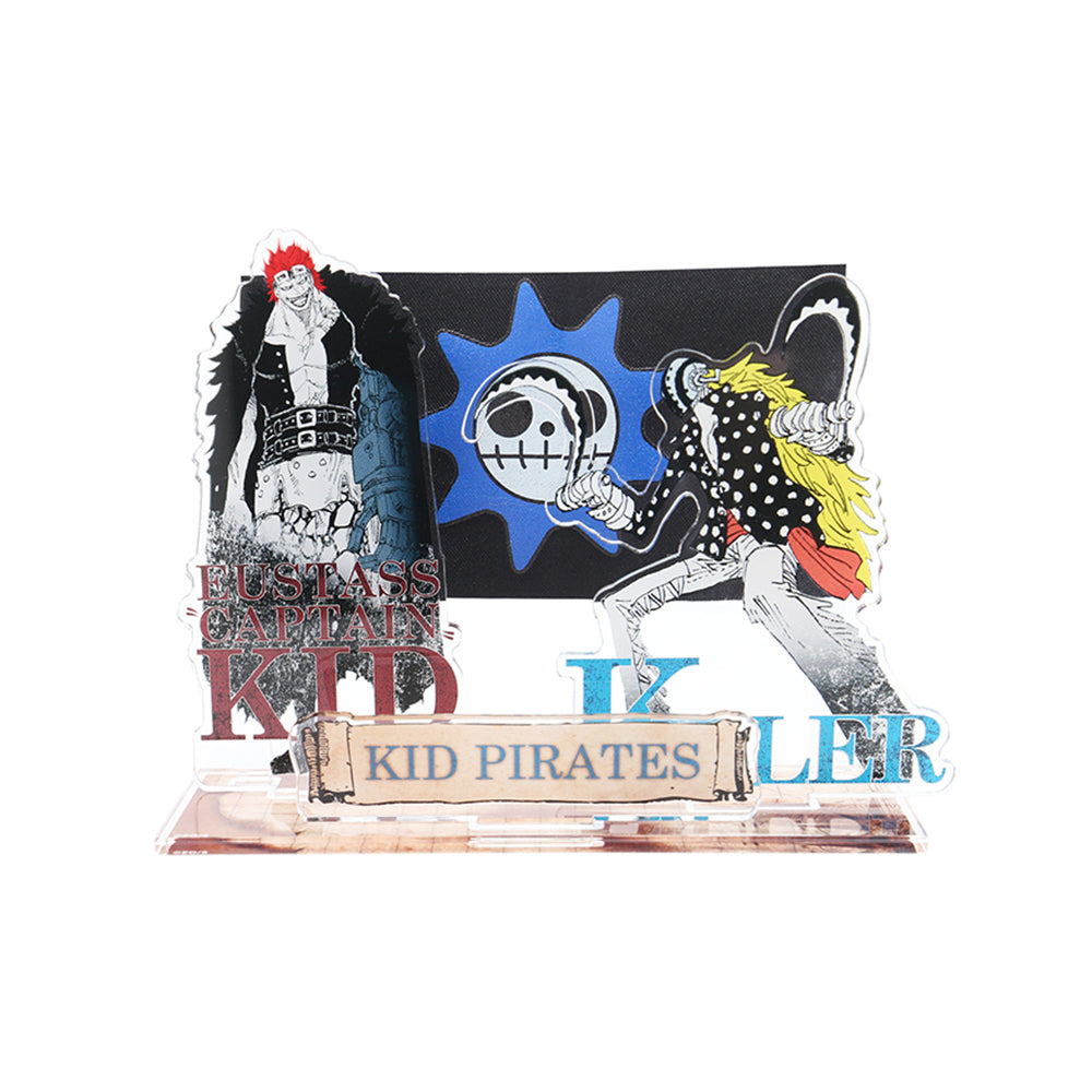 『ONE PIECE』海賊旗アクリルスタンド　キッド＆キラー