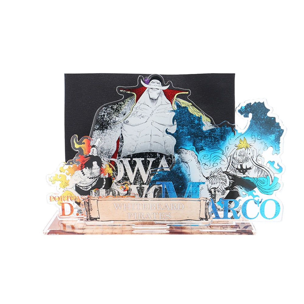 『ONE PIECE』海賊旗アクリルスタンド　白ひげ＆エース＆マルコ
