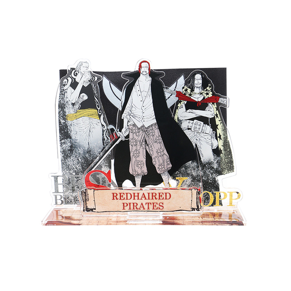 『ONE PIECE』海賊旗アクリルスタンド　シャンクス＆ベン・ベックマン＆ヤソップ