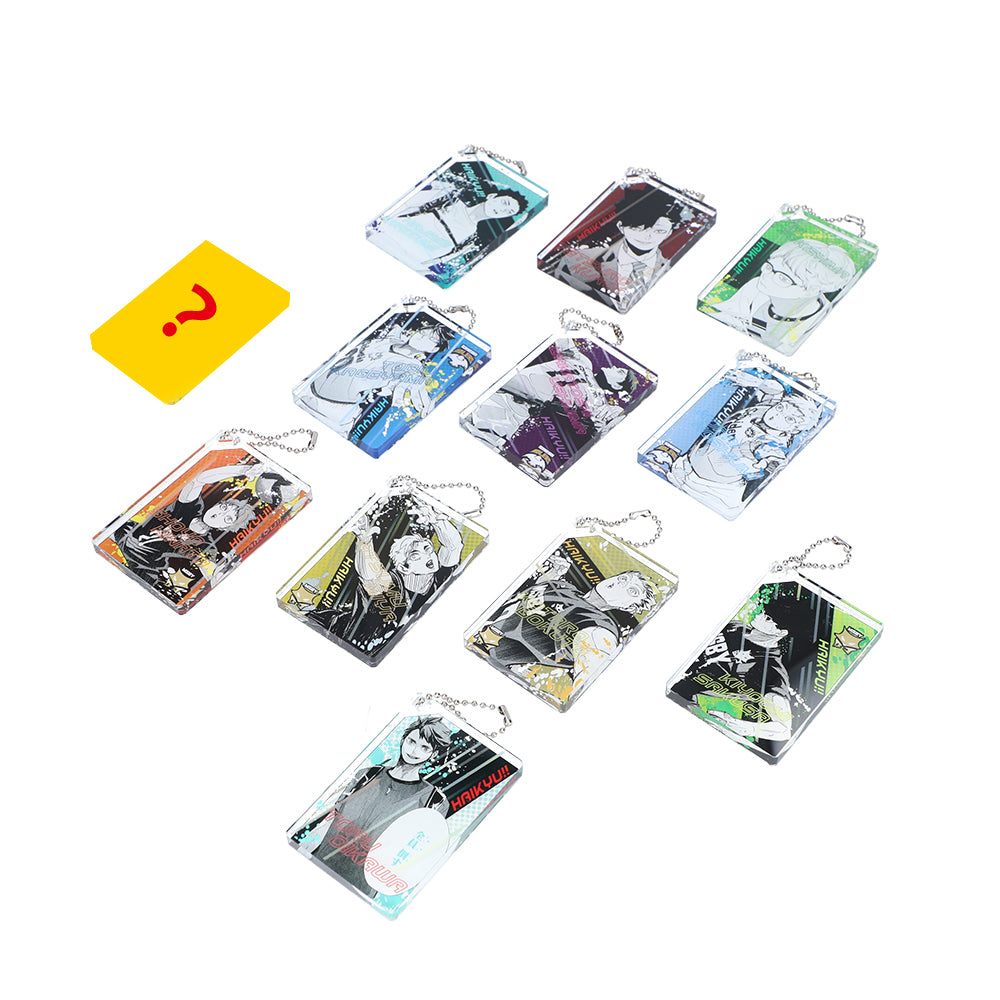 『ハイキュー!!』及川の「全員倒す」ドミノ風アクリルキーホルダーコレクション　（全11種＋シークレット1種）