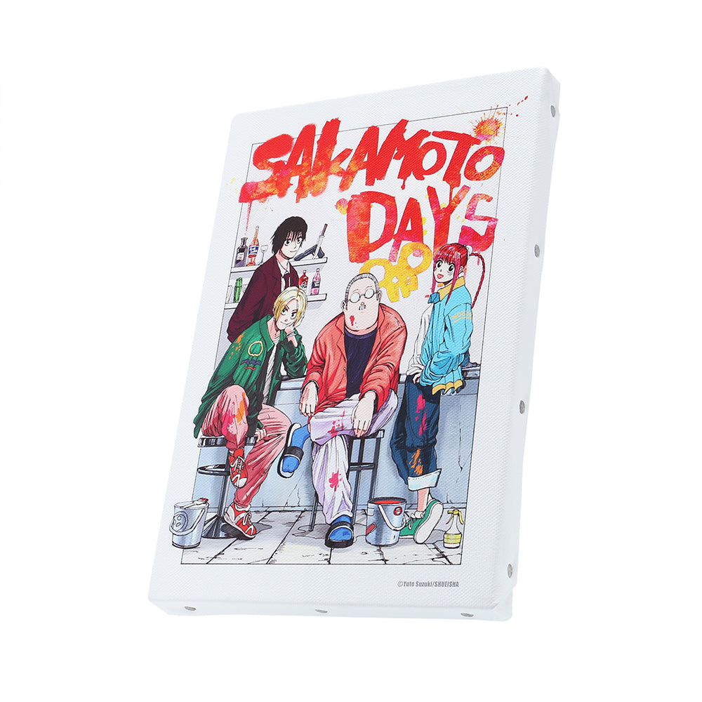 『SAKAMOTO DAYS』フルカラーアートボード　「ヤるときゃ派手に鮮やかに――!!」