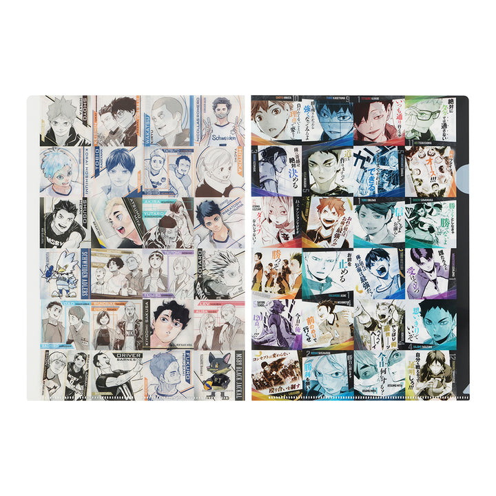 『ハイキュー!!』A4クリアファイル2枚セット　［Powered by Art Coaster］
