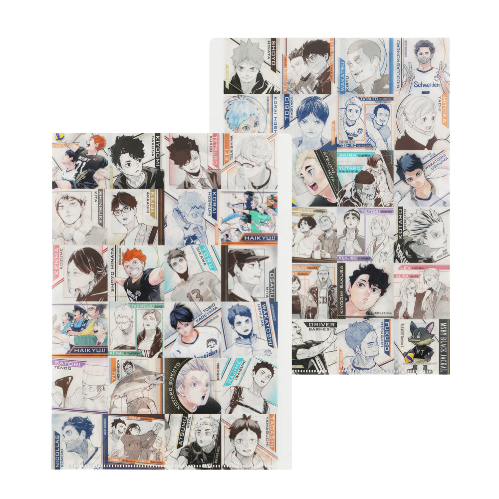 『ハイキュー!!』A4クリアファイル2枚セット　［Powered by Art Coaster］