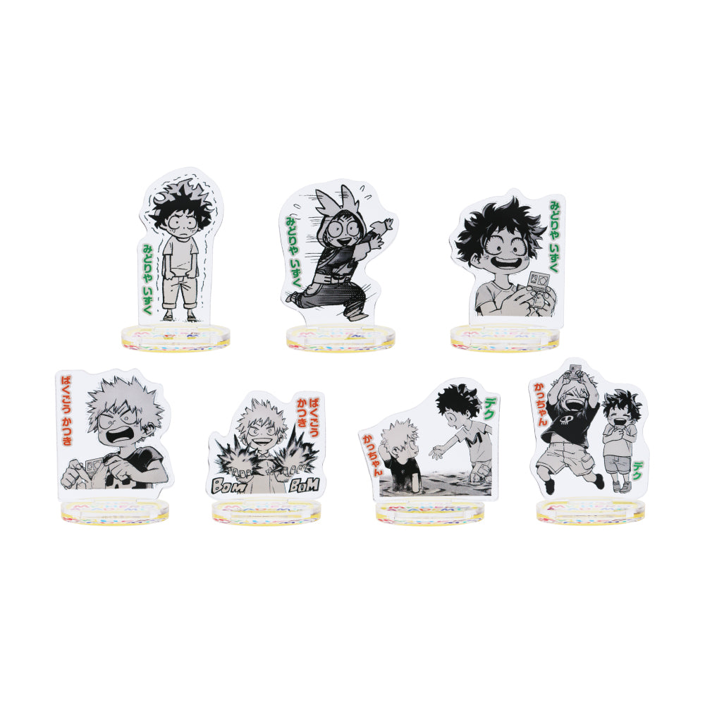 『僕のヒーローアカデミア』アクリルminiフィギュア　～The childhood of the “MHA” characters～【第1弾】　（全18種／ランダム1種入り）