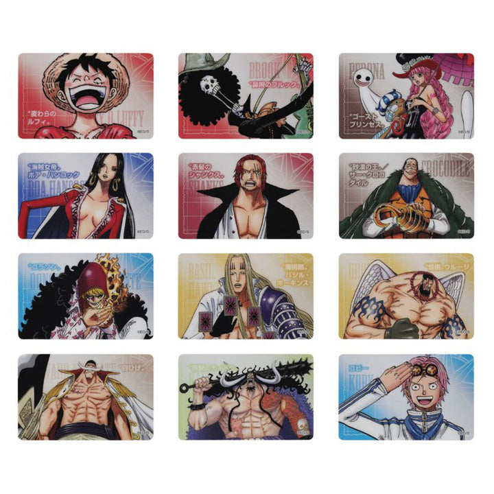 『ONE PIECE』クリアカード12枚セット（全4組／ランダム1組入り）