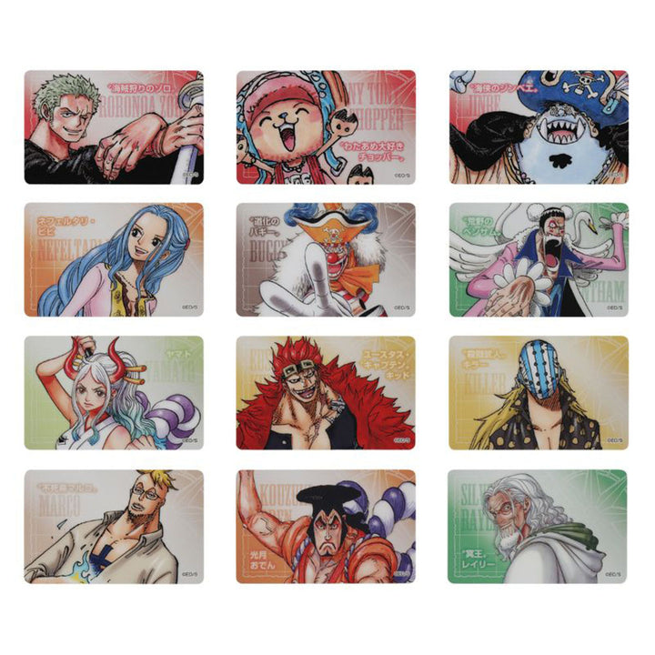 『ONE PIECE』クリアカード12枚セット（全4組／ランダム1組入り）
