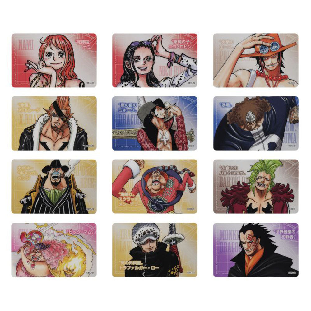 『ONE PIECE』クリアカード12枚セット（全4組／ランダム1組入り）