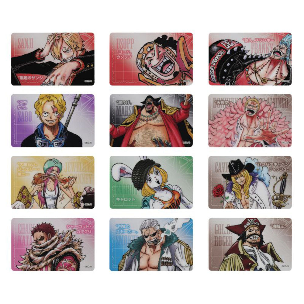 ONE PIECE』クリアカード12枚セット（全4組／ランダム1組入り） – JUMP