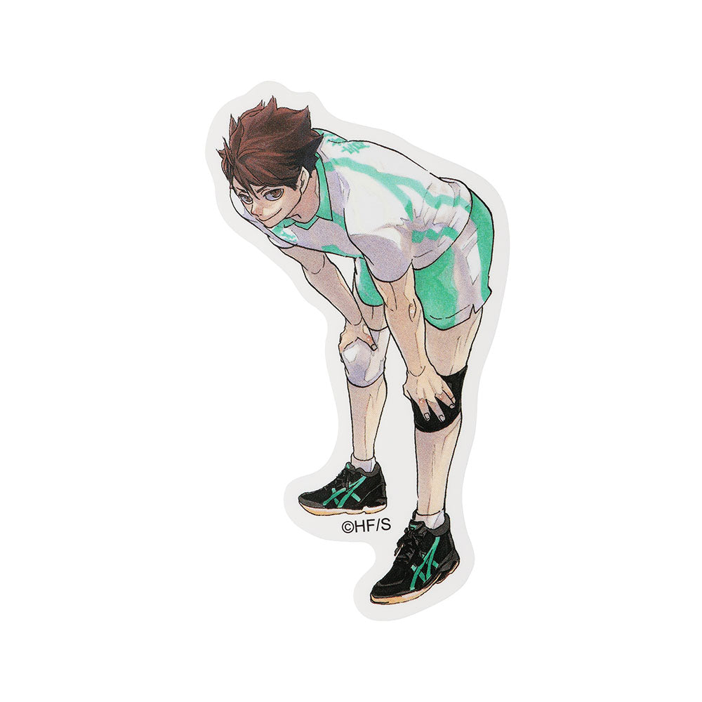 『ハイキュー!!』ダイカットステッカー　及川徹（ハイキュー!!原画展仙台描き下ろしイラスト）