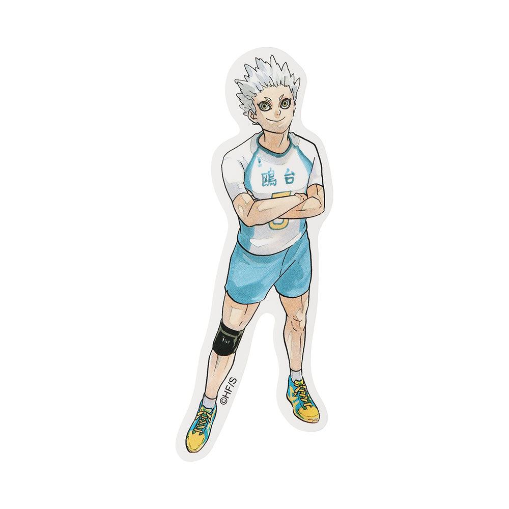 『ハイキュー!!』ダイカットステッカー　星海光来（ハイキュー!!原画展東京描き下ろしイラスト）