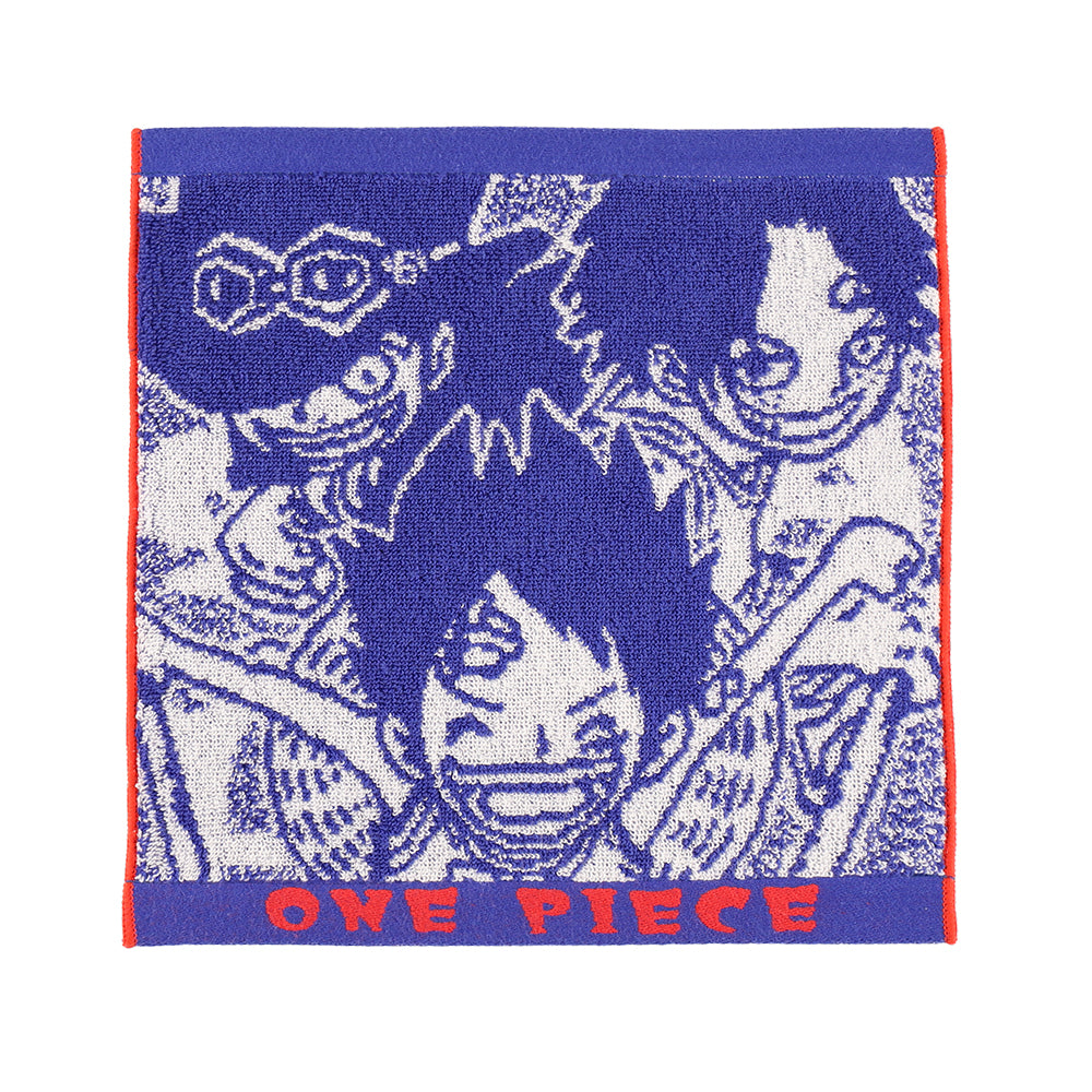 ONE PIECE ジャガードハンドタオル 兄弟
