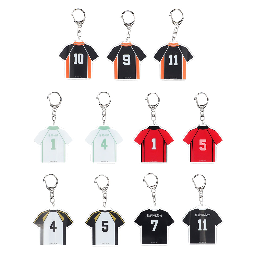 ハイキュー!!合同練習会2022　ユニフォームアクリルキーホルダー (全11種/ランダム1種入り)